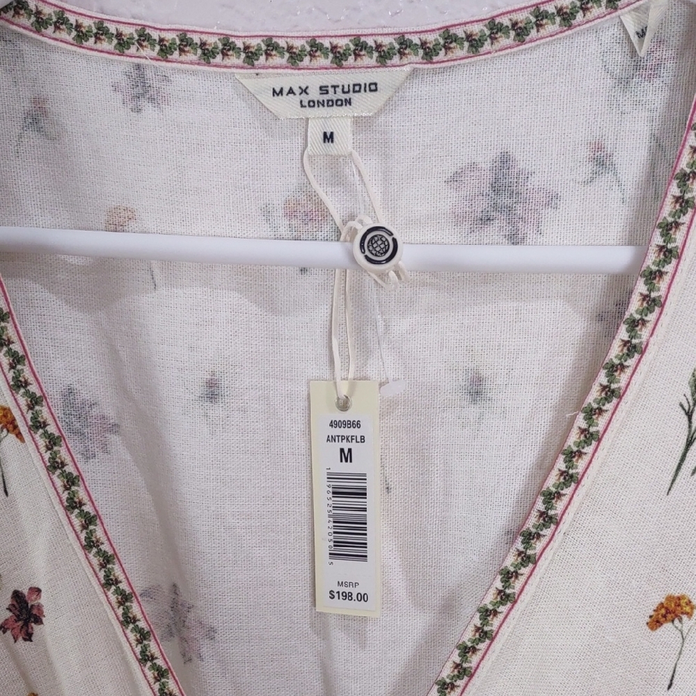 MAX STUDIO LONDON, Size M ,Floral Print Maxi Dress - Picture 4 of 17